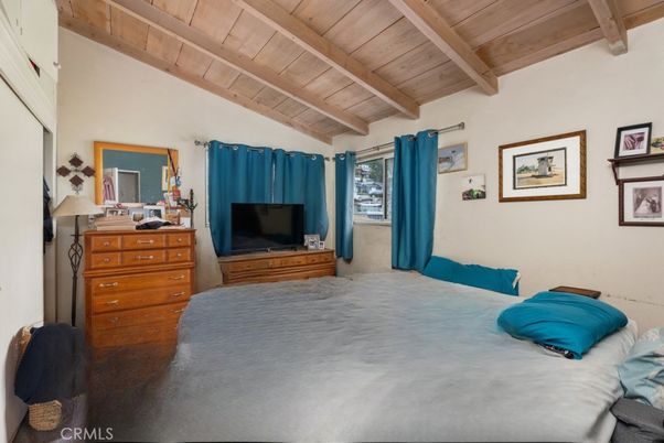 Bedroom, Interior, Wooden Beams, Wooden Ceilings