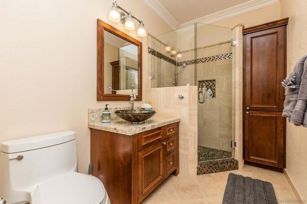 Bathroom, Glass Shower, Interior