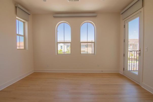 Empty room, Interior, Wood Texture Flooring