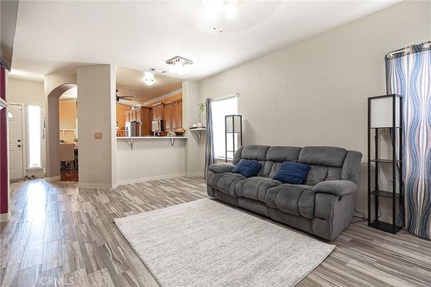 Interior, Kitchen, Living room, Wood Texture Flooring