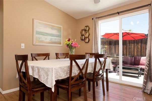 Dining room, Interior, Wood Texture Flooring