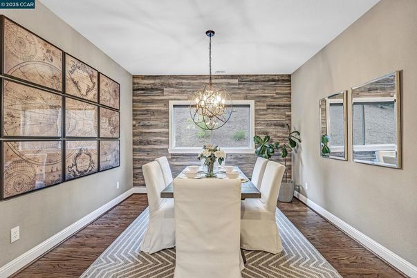 Chandelier, Dining room, Interior, Wood Texture Flooring, Wooden Walls