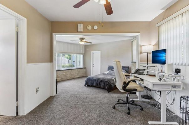 Bedroom, Home Office, Interior