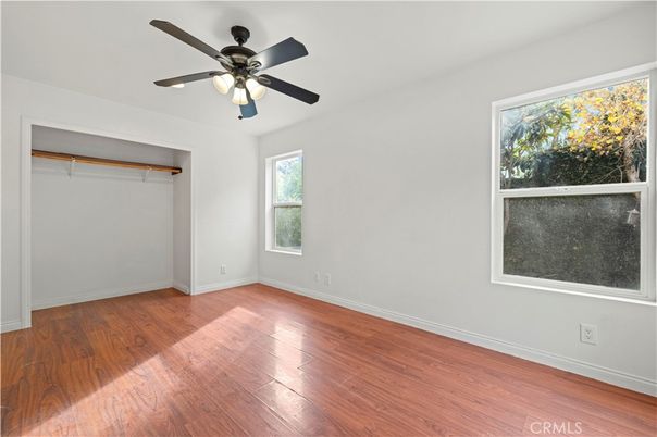 Empty room, Interior, Walk-in Closets, Wood Texture Flooring