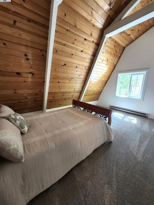 Bedroom, Interior, Wooden Ceilings, Wooden Walls