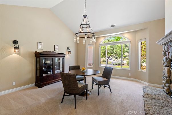 Dining room, Interior, Pendant Lights