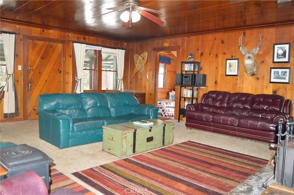 Interior, Living room, Wooden Ceilings, Wooden Walls
