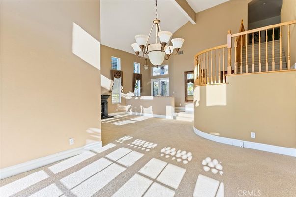 Chandelier, Interior