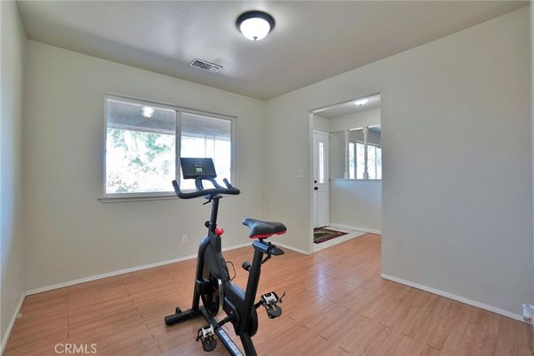 Fitness Equipment, Interior, Wood Texture Flooring