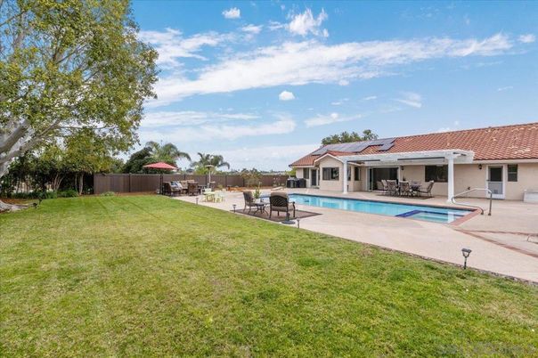 Backyard, Exterior, Pool, Solar Panels