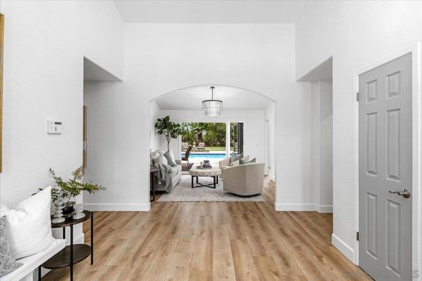 Chandelier, Interior, Living room, Wood Texture Flooring
