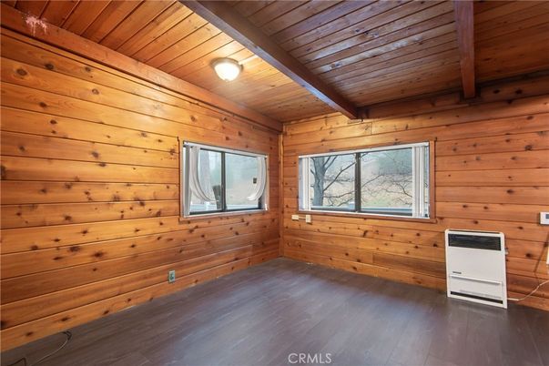 Empty room, Interior, Wooden Beams, Wooden Ceilings, Wood Texture Flooring, Wooden Walls