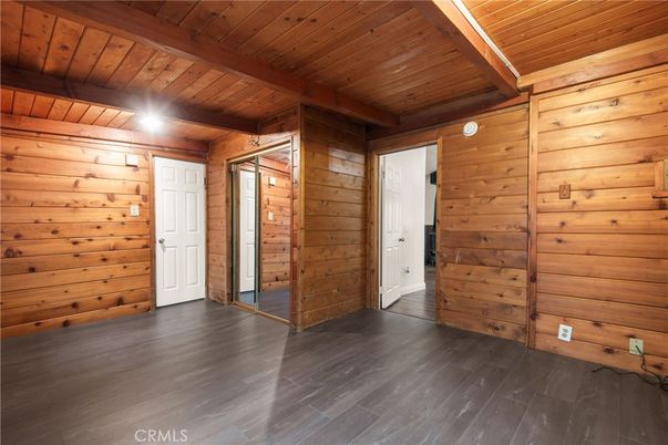 Empty room, Interior, Wooden Beams, Wooden Ceilings, Wood Texture Flooring, Wooden Walls