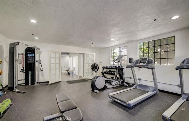 Fitness Equipment, Gym, Interior, Recessed Lighting