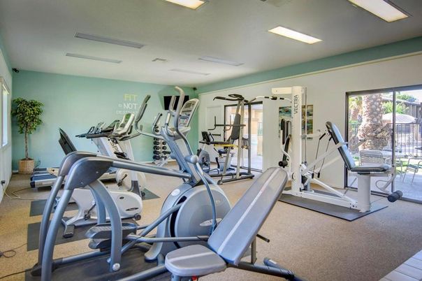 Fitness Equipment, Gym, Interior, Recessed Lighting
