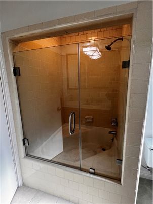 Bathroom, Glass Shower, Interior