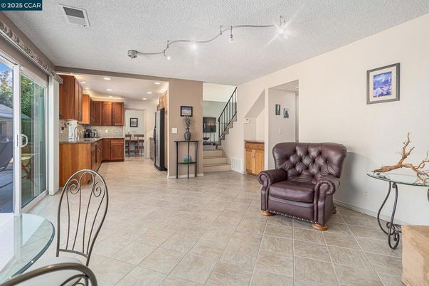 Dining room, Interior, Kitchen, Recessed Lighting