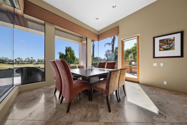 Dining room, Interior, Recessed Lighting