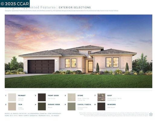 Attached, Exterior, Facade, None