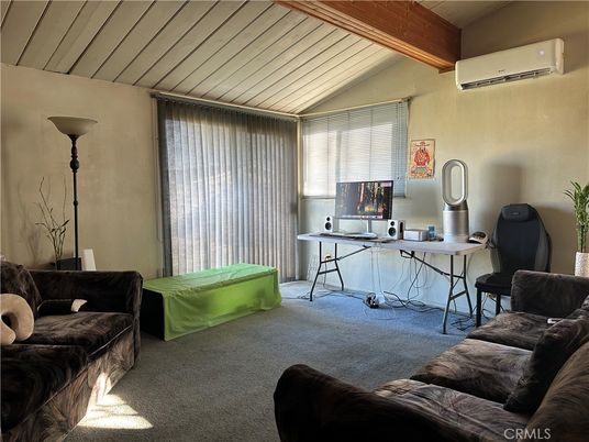 Home Office, Interior, Wooden Beams