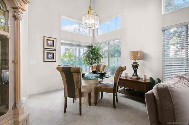 Chandelier, Home Office, Interior