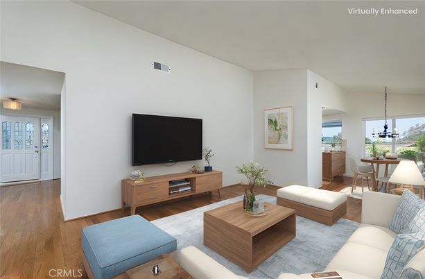Dining room, Interior, Living room, Pendant Lights, Wood Texture Flooring