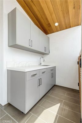 Interior, Kitchen, Recessed Lighting, Wooden Ceilings