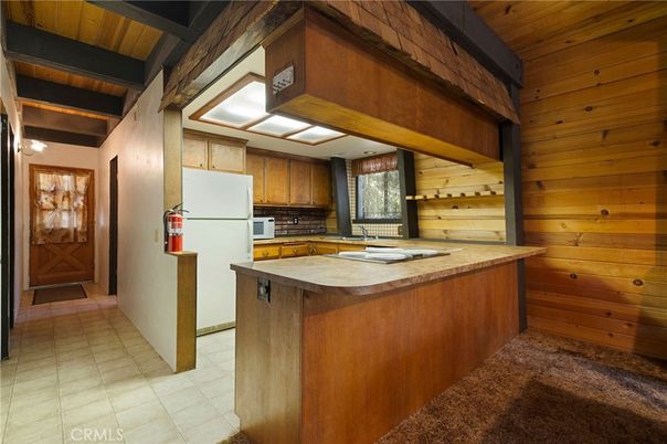 Interior, Kitchen, Wooden Ceilings, Wooden Walls