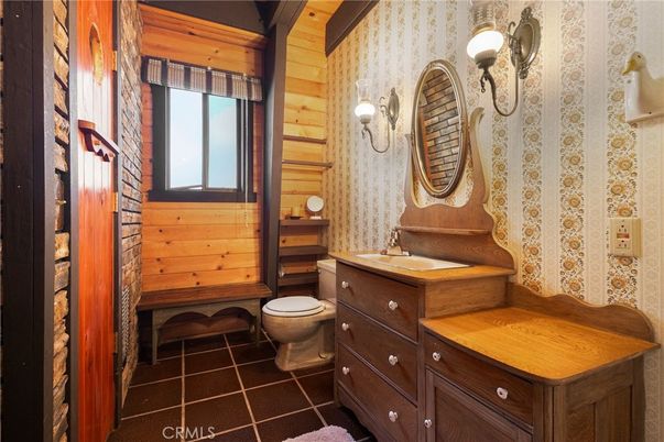 Bathroom, Interior, Wooden Walls