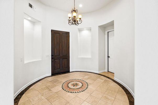 Chandelier, Interior, Recessed Lighting
