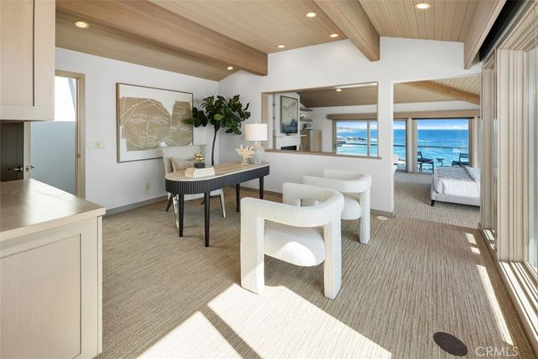 Interior, Recessed Lighting, Water, Wooden Beams, Wooden Ceilings