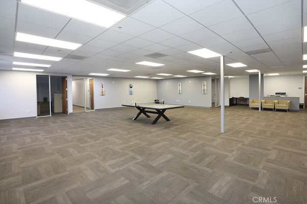 Game Room, Interior, Recessed Lighting, Wood Texture Flooring