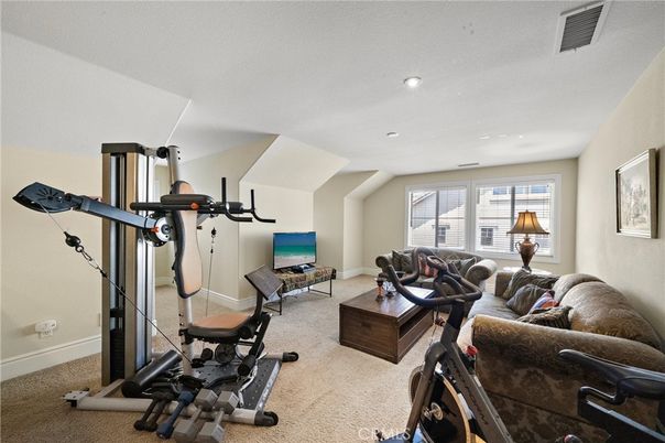 Fitness Equipment, Interior, Recessed Lighting
