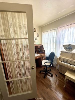 Home Office, Interior, Piano, Wood Texture Flooring