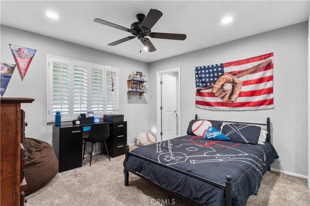 Bedroom, Home Office, Interior, Recessed Lighting