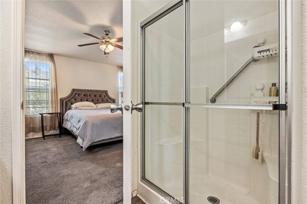 Bathroom, Bedroom, Glass Shower, Interior