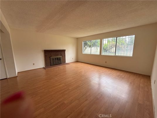 Empty room, Fireplace, Interior, Wood Texture Flooring
