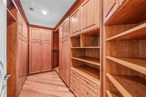 Interior, Recessed Lighting, Walk-in Closets, Wood Texture Flooring