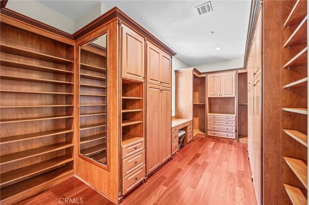 Interior, Recessed Lighting, Walk-in Closets, Wood Texture Flooring