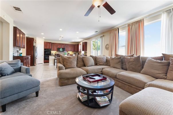 Interior, Kitchen, Living room, Recessed Lighting
