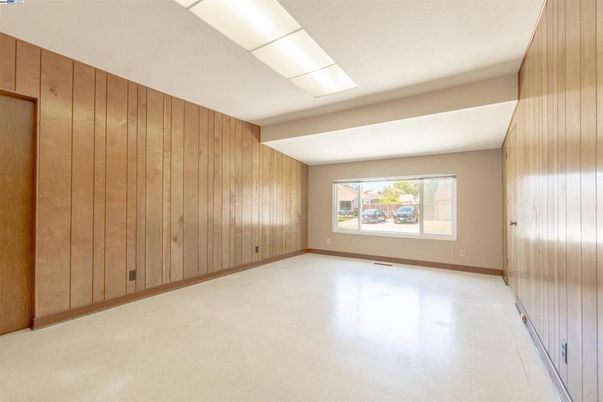 Empty room, Interior, Wooden Walls