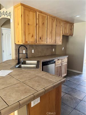 Interior, Kitchen, Recessed Lighting, Tile Countertops