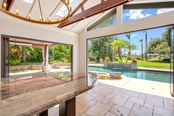 Chandelier, Interior, Pool