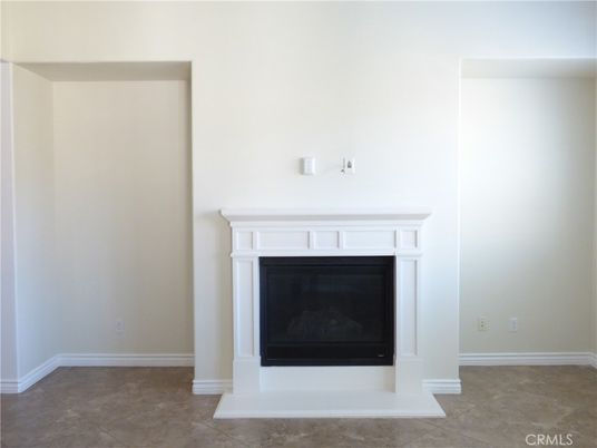 Empty room, Fireplace, Interior