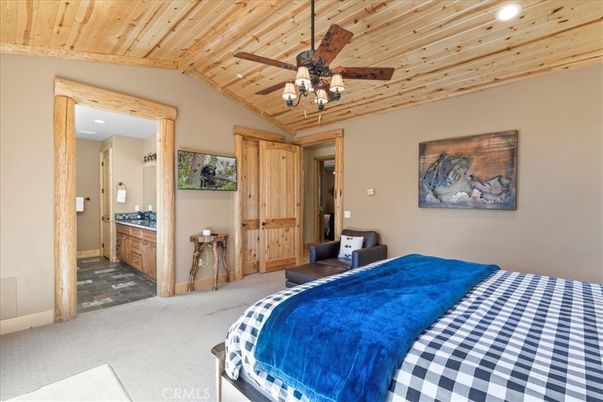 Bathroom, Bedroom, Interior, Recessed Lighting, Wooden Ceilings