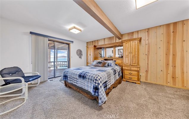 Bedroom, Interior, Wooden Walls