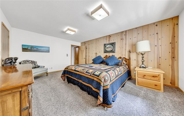 Bedroom, Interior, Wooden Walls