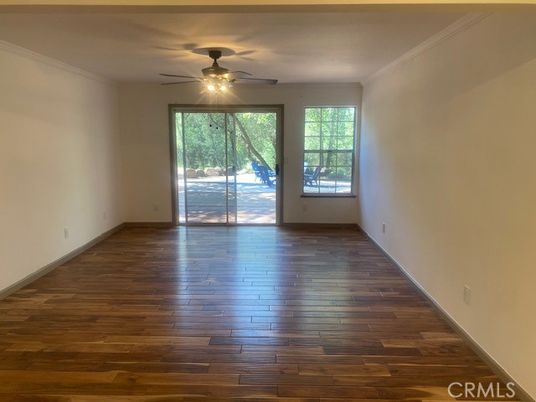 Empty room, Interior, Wood Texture Flooring