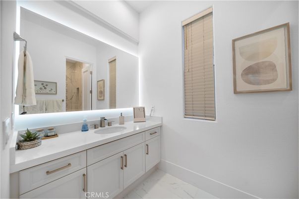 Bathroom, Dual Sink Vanities, Interior, Marble