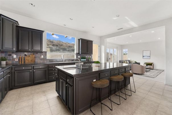 Interior, Kitchen, Living room, Recessed Lighting